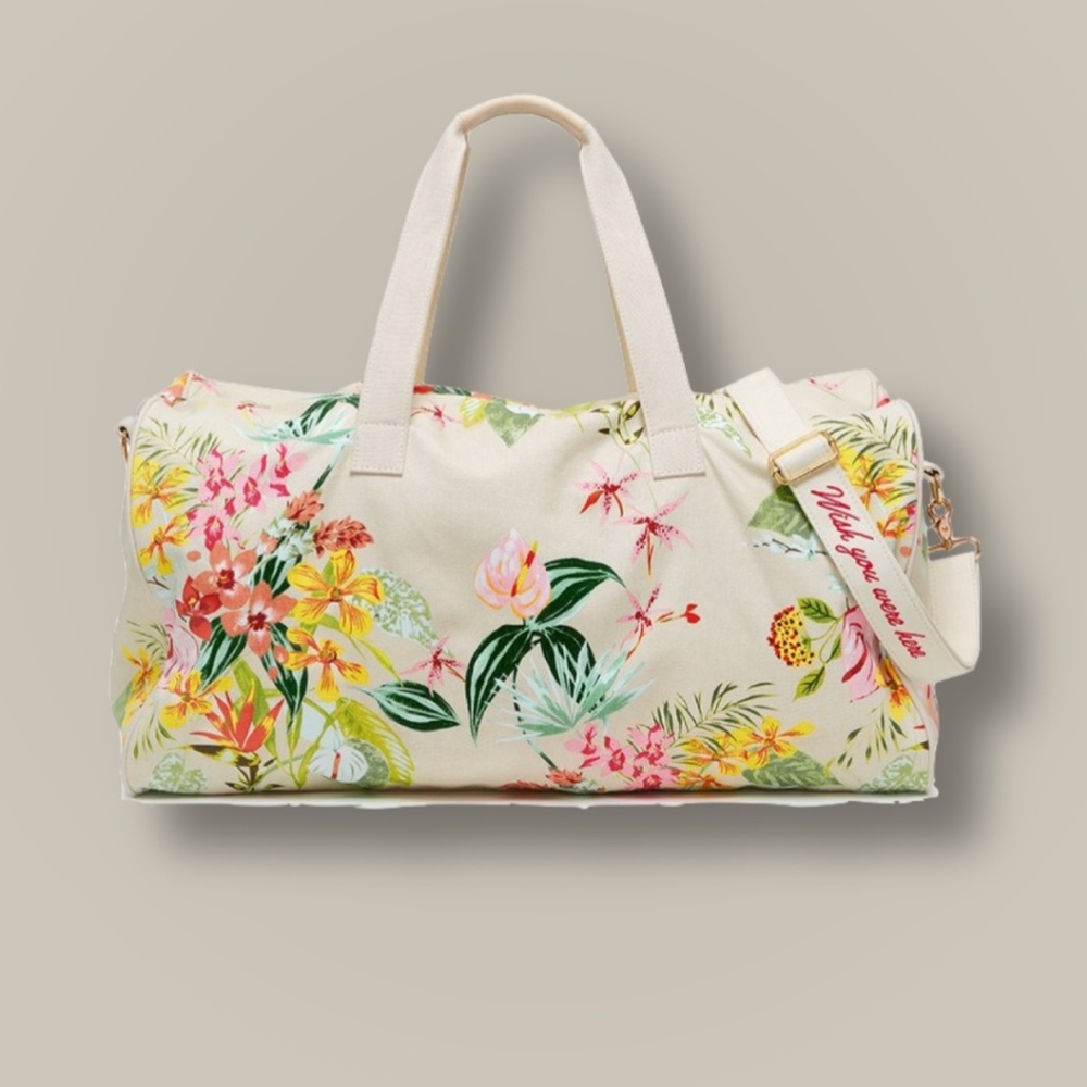 Ban.do wish you were here weekender bag NWOT